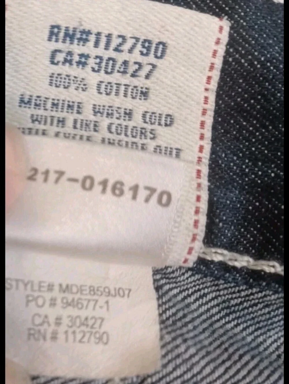 Rare True Religion Straight Flap Jeans Mens 40x35 Thick Stitch Streetwear READ